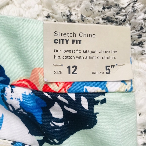 🌼 J. Crew Floral Stretch City Fit - Picture 6 of 8